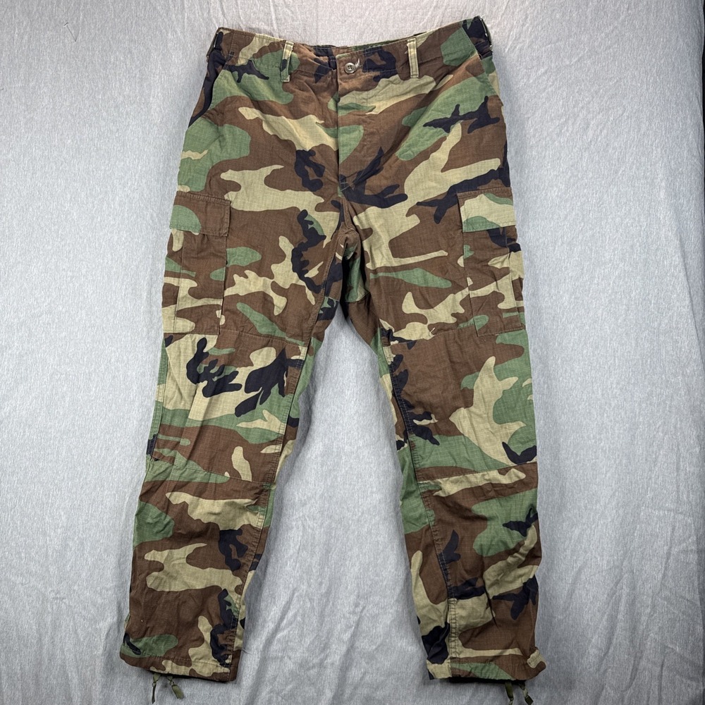 US Military Tru Spec Camo BDU Cargo Pants Mens Medium Tactical Trousers